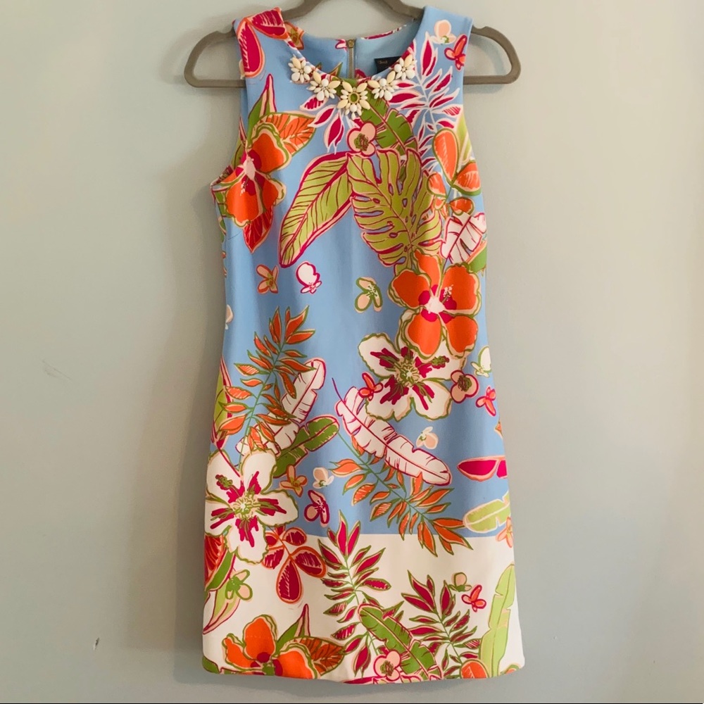 Just... Taylor Jeweled Dress
